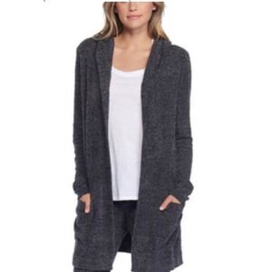 Barefoot Dream CozyChic Lite Dark Gray Cardigan C33